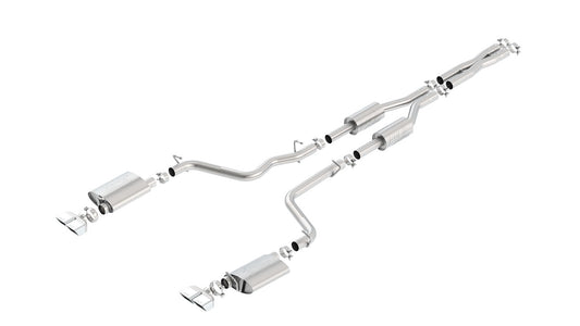 Borla 140708 09-14 Dodge Challenger R/T 5.7L RWD 2Dr. 2.5in. ATAK CB Exhaust - Dual Split Rear Exit
