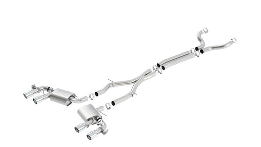 Borla 140727 2017+ Chevy Camaro ZL1 6.2 ATAK Catback Exhaust w/ Dual Split Rear Exit
