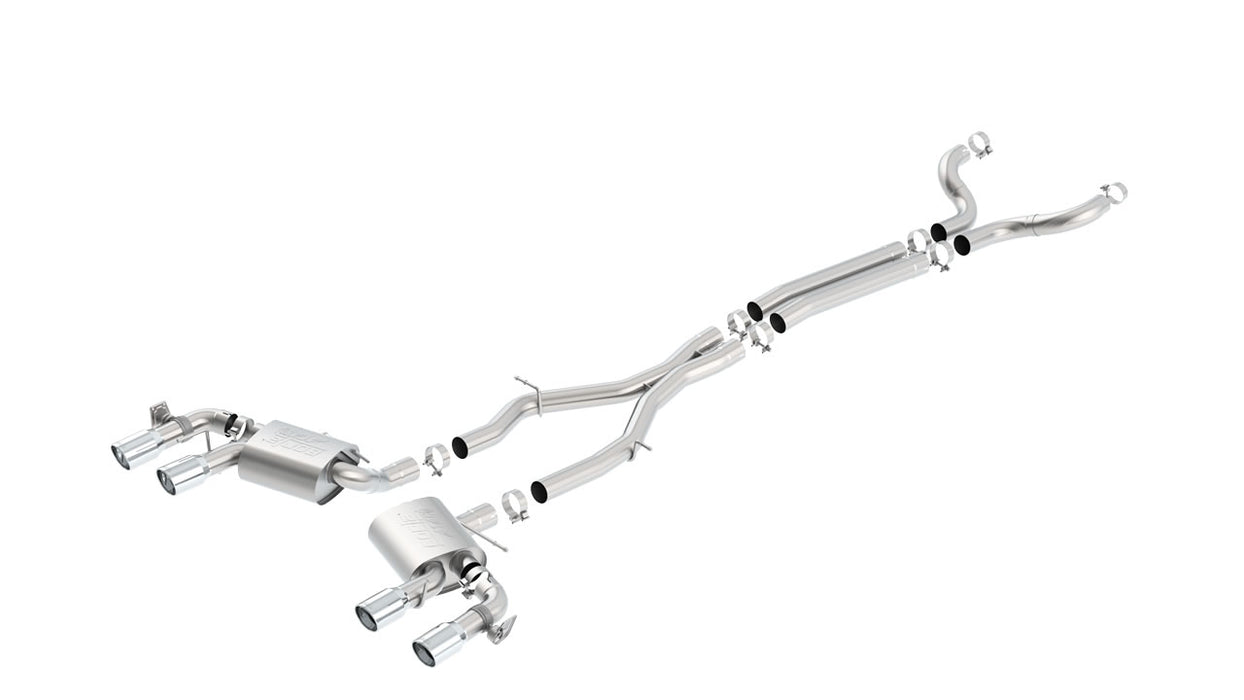 Borla 140727 2017+ Chevy Camaro ZL1 6.2 ATAK Catback Exhaust w/ Dual Split Rear Exit
