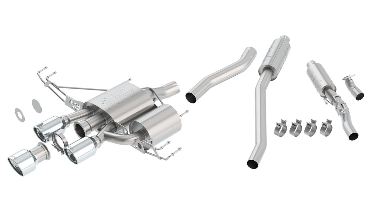 Borla 140738 2017-2018 Honda Civic Type-R Cat-Back Exhaust