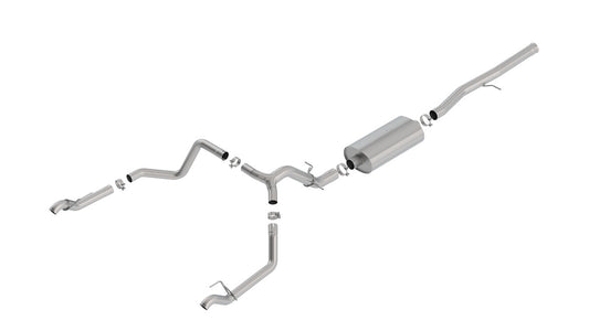 Borla 140771 19 Chevrolet Silverado/GMC Sierra 1500 6.2L SS Touring Catback Exhaust