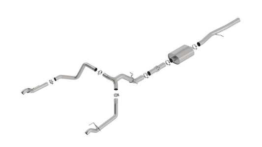 Borla 140775 19 Chevrolet Silverado/GMC Sierra 1500 6.2L SS ATAK Catback Exhaust w/ Factory Tips