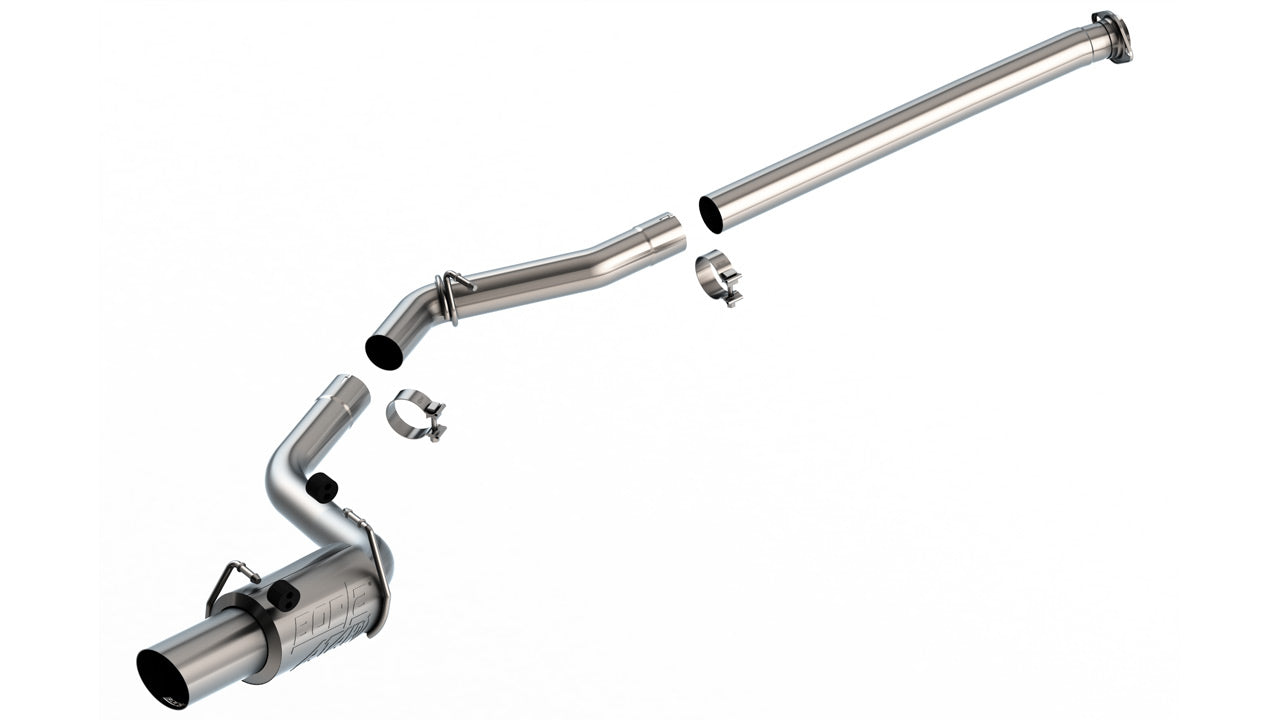Borla 140912 2022+ Subaru BRZ / 2022+ Toyota GR86 ATAK Cat Back Exhaust - 4.5in Stainless Tips
