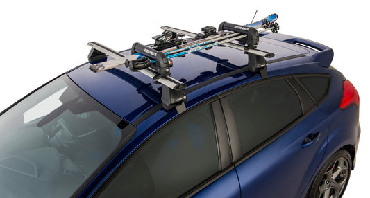 Rhino-Rack 572 Universal Ski Carrier - Fits 2 Pairs of Skis - Black