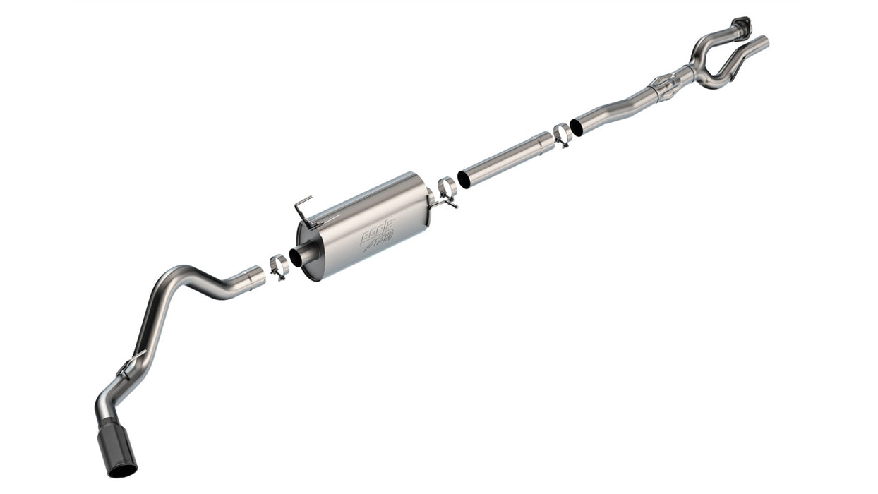 Borla 141017BC 17-22 Ford F-250/F-350 SD 6.2L V8 2+4WD (Non-Dually) 2.75in ATAK Catback Exhaust - Blk Chrome