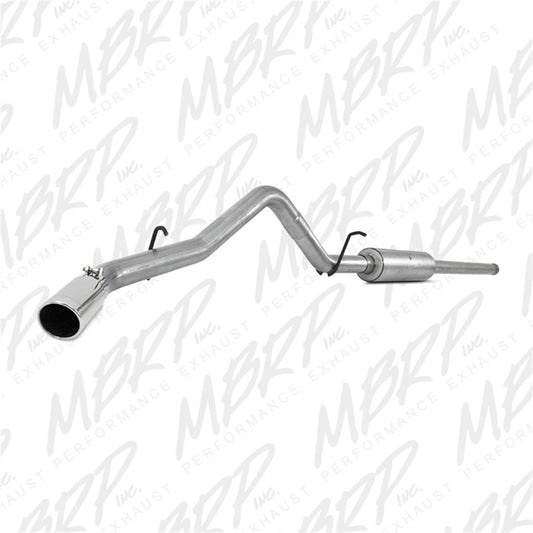 MBRP S5080AL 14 Chevy/GMC 1500 Silverado/Sierra 4.3L V6/5.3L V8 Single Side Exit AL 3in Cat Back Exhaust