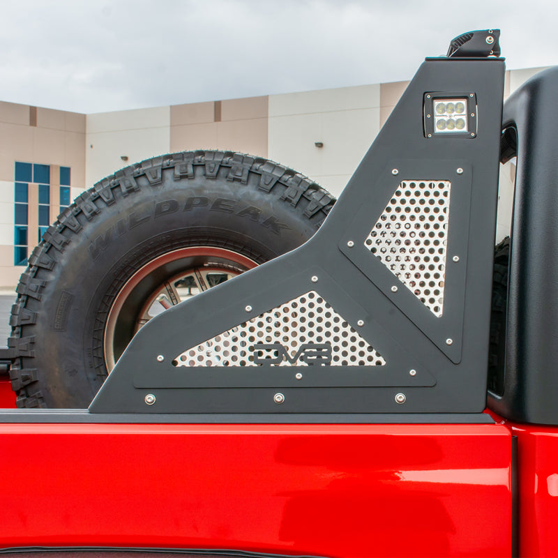 DV8 Offroad RRGL-01 2019+ Jeep Gladiator Bolt On Chase Rack