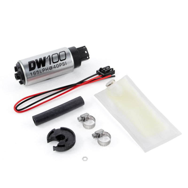 DeatschWerks 9-101-0848 165 LPH In-Tank Fuel Pump w/ 94-05 Mazda Miata 1.6 / 1.8L Install Kit