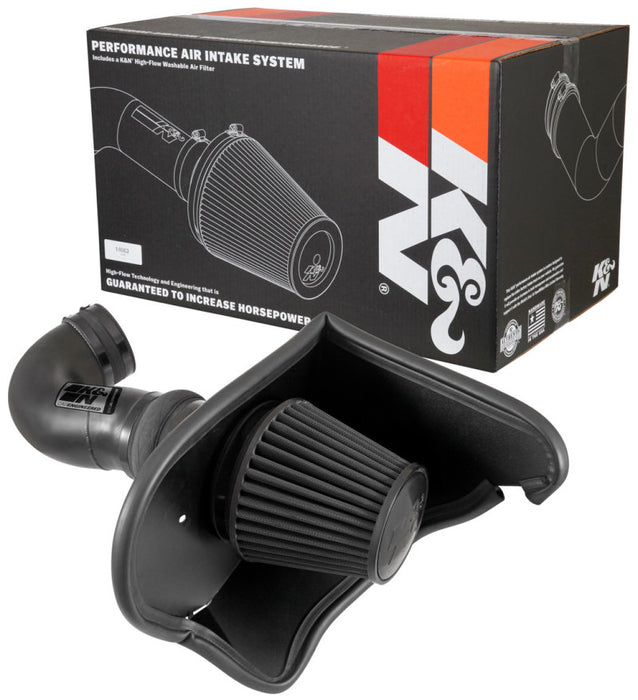 K&N Engineering 71-3092 K&N 2016 Chevrolet Camaro SS V8 6.2L Performance Intake Kit