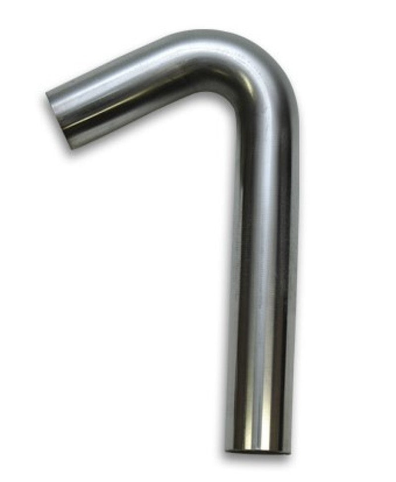 Vibrant 13016 4in OD x 4in CLR 304 Stainless Steel Tubing 120 Degree Mandrel Bend