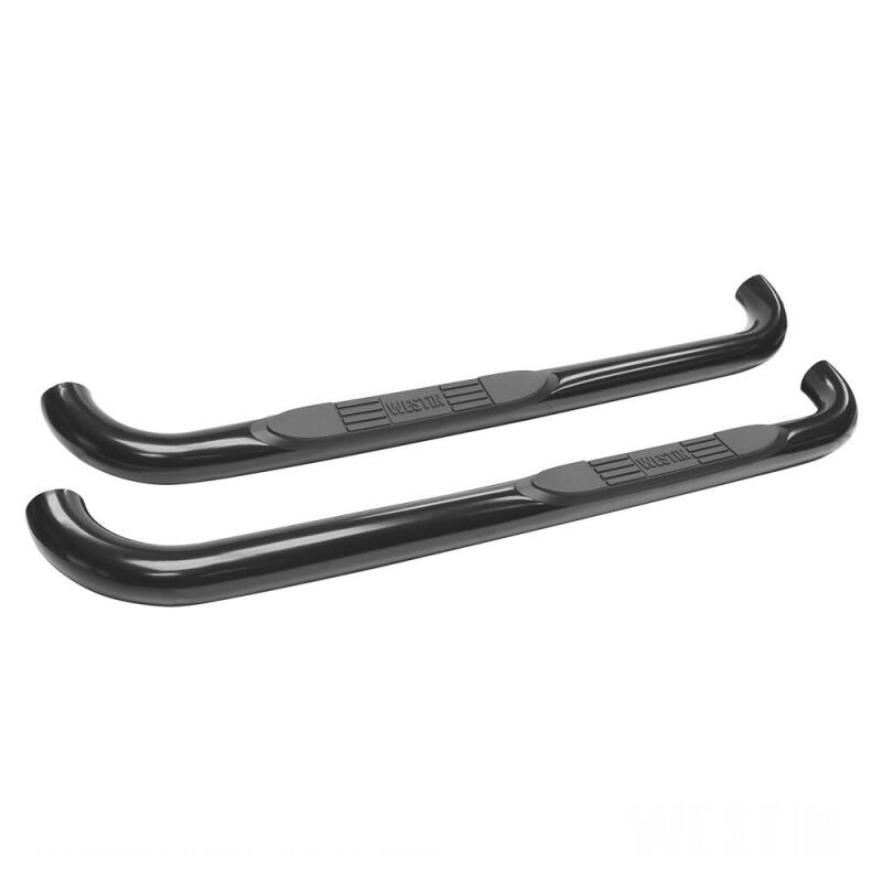 Westin 23-1325 1999-2016 Ford F-250/350/450/550HD Super Duty Reg Cab E-Series 3 Nerf Step Bars - Black