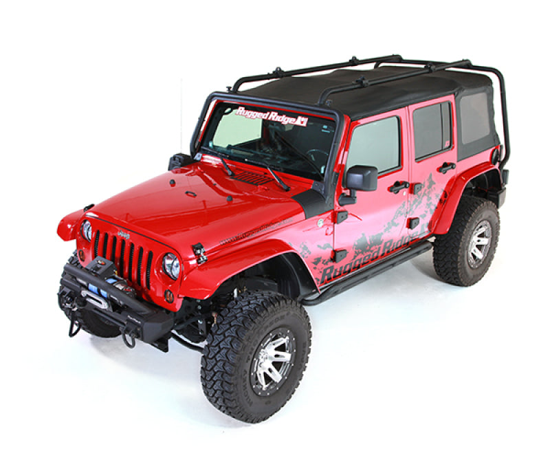 Rugged Ridge 11703.02 Roof Rack 07-18 Jeep 4-Door Jeep Wrangler