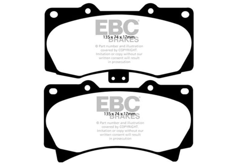 EBC DP41759R 05-07 Hummer H3 3.5 Yellowstuff Front Brake Pads