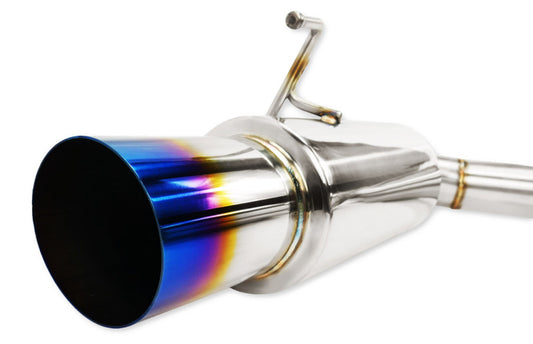 ISR Performance IS-GT-370Z-BT GT Single Exhaust With Burnt Tip - Nissan 370Z