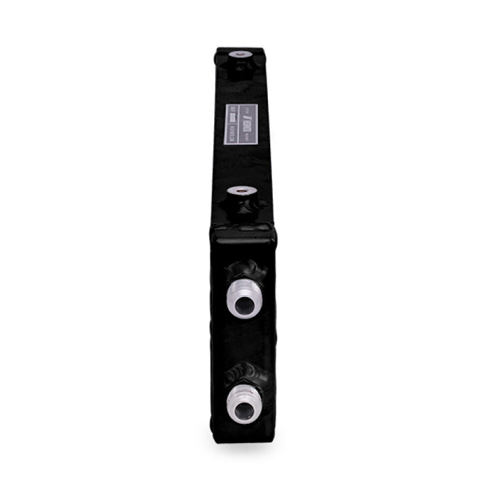 Mishimoto MMOC-DP-LBK Universal Large Bar and Plate Dual Pass Black Oil Cooler