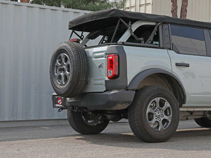 aFe 49-43135 Apollo GT Series 3in 409SS Cat-Back Ford Bronco 2021 L4 2.3L/V6 2.7L - Polished