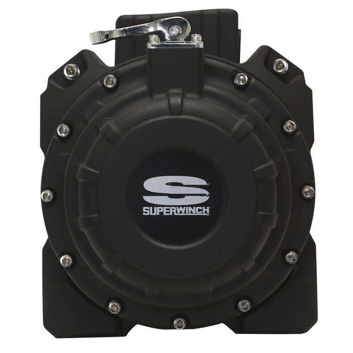 Superwinch 1518001 18000 LBS 12V DC 33/64in x 79 ft Synthetic Rope Tiger Shark 18000SR Winch