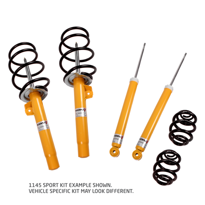 KONI 1145 1011 Koni 1145 Sport Kit 99-05 BMW E46 323i/325i/328i/330i Coupe/Sedan (excl AWD)