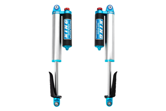 King Shocks 25001-376A 2018+ Jeep Wrangler JL Rear 2.5 DiaPiggyback Res Shock 2.5in-5in Lift w/Adj (Pair)