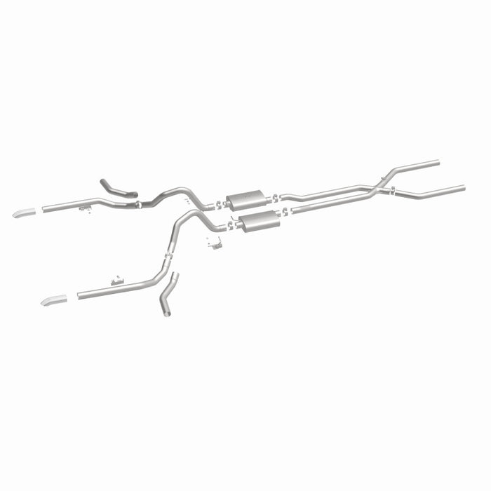 Magnaflow Perf Exhaust MAG15165 65-69 Crossmember Back Exhaust System 2.5in