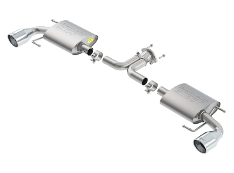 Borla 11918 14-16 Mazda 3 2.0/2.5L AT/MT FWD S-Type Cat-Back Exhaust Single Split Rear Exit