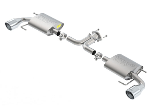 Borla 11918 14-16 Mazda 3 2.0/2.5L AT/MT FWD S-Type Cat-Back Exhaust Single Split Rear Exit