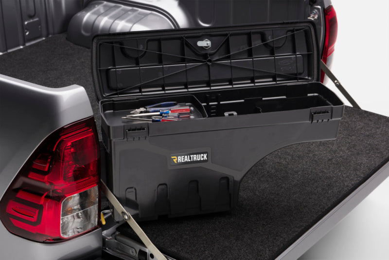 Undercover SC400D UnderCover 07-20 Toyota Tundra Drivers Side Swing Case - Black Smooth