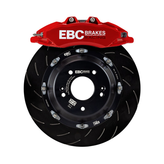 EBC BBK050RED-1 Racing 07-13 BMW M3 (E90/E92/E82) Red Apollo-6 Calipers 380mm Rotors Front Big Brake Kit