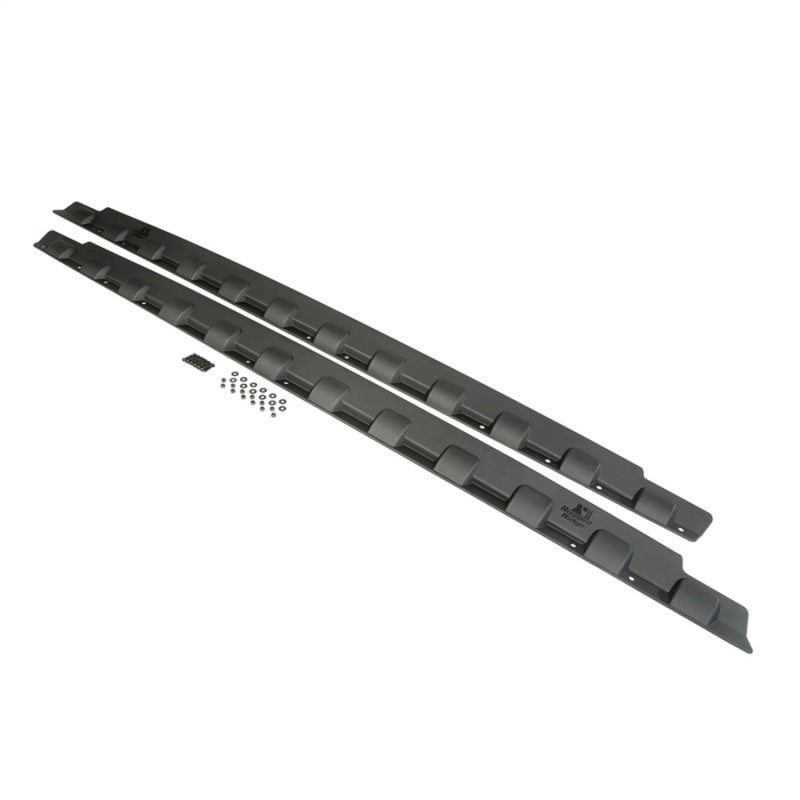 Rugged Ridge 11651.12 Rocker Guard Kit Body Armor 4 Door 07-18 Jeep Wrangler JK