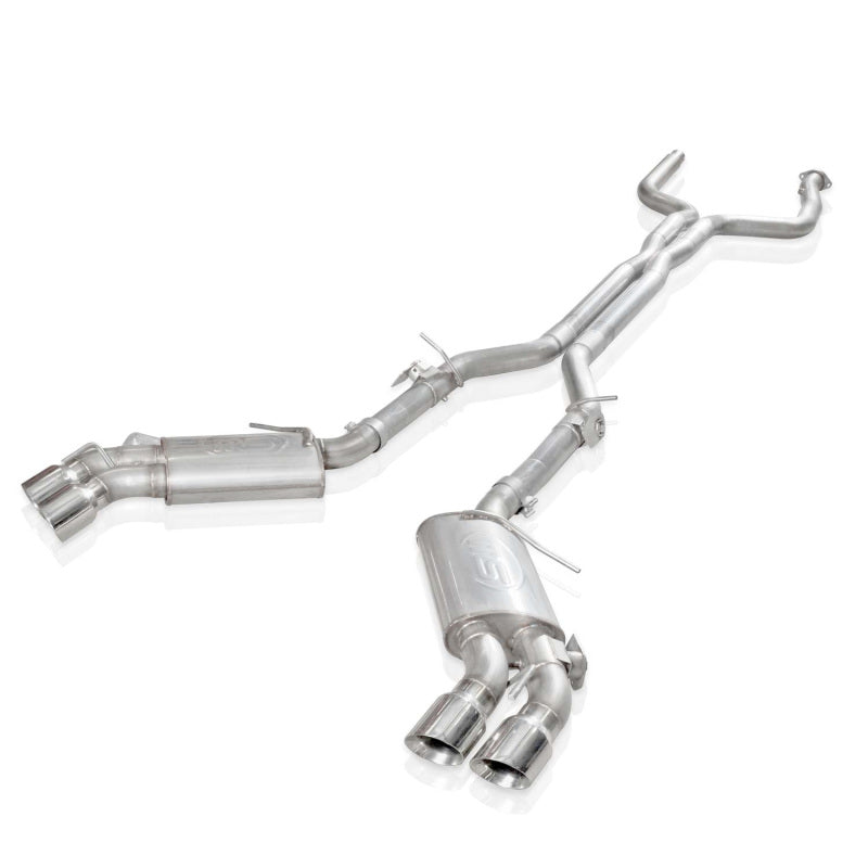 Stainless Works CA16AVCB 2016-18 Camaro SS Exhaust 3in X-Pipe AFM Valves NPP Replacement Valves 4in Quad Tips