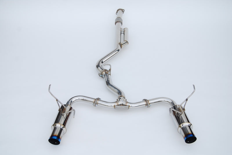 Invidia HS22WRXGTT 2022+ Subaru WRX N1 Twin Outlet Single Layer Tip Cat-Back Exhaust