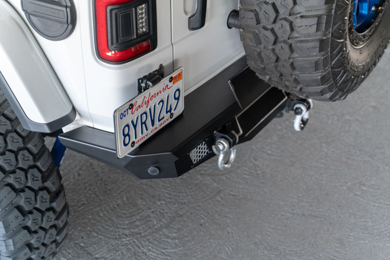 DV8 Offroad RBJL-13 2018 Jeep Wrangler JL MTO Series Rear Bumper w/ Optional Tire Carrier