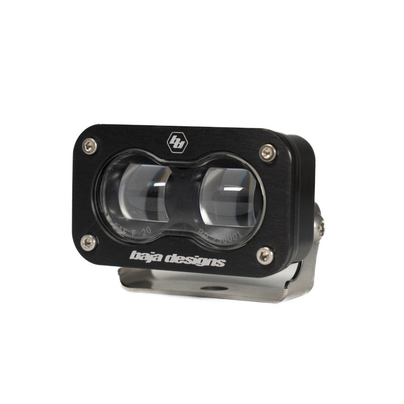 Baja Designs 448175 21-22 Ford Bronco w/Steel Bumper S2 SAE Pro Fog Pocket Light Kit - Clear