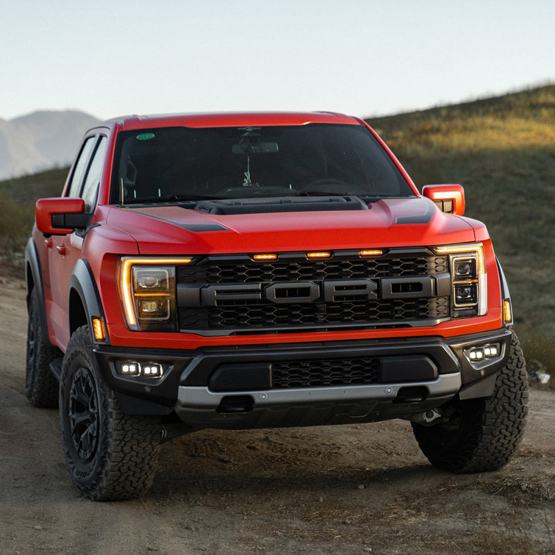 Baja Designs 448166 21-22 Ford F-150 Raptor S2 SAE Dual Fog Pocket Light Kit - Clear