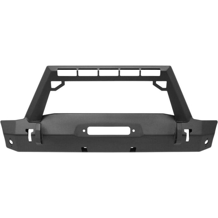 Westin 59-80085 18-19 Jeep Wrangler JL Stubby Front Bumper - Textured Black