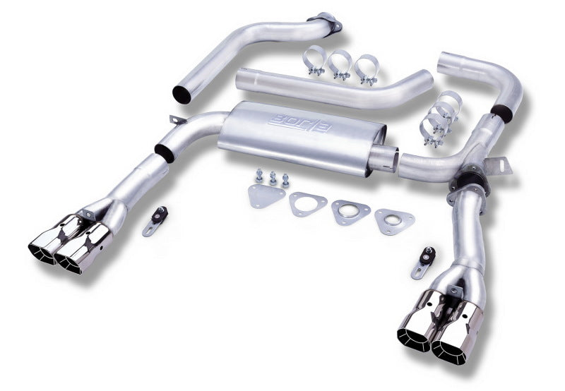 Borla 14555 95-97 Chevrolet Camaro / Pontiac Trans Am 5.7L 3in Adjustable SS Cat-Back