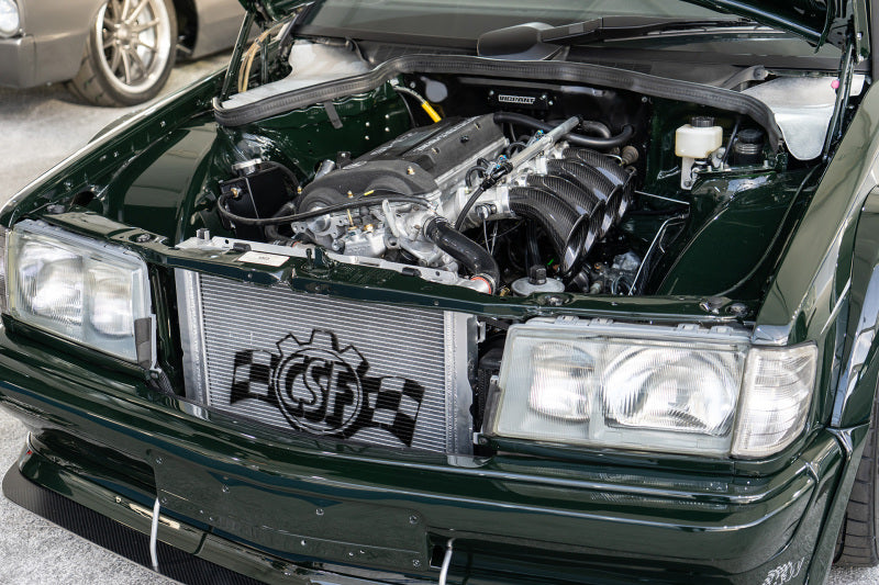 CSF 7220 84-88 Mercedes-Benz W201 190E 2.3L - 16 w/ A/C High Performance Aluminum Radiator