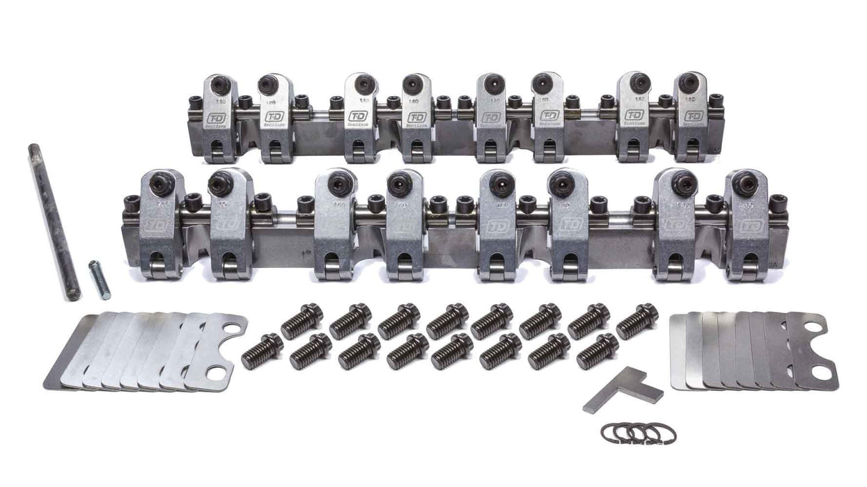 T And D Machine TDM10001-160/150 SBC 220 Sport Comp Shaft R/A Kit 1.60/1.50 Ratio