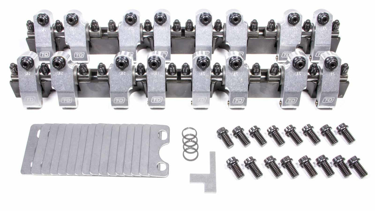 T And D Machine TDM2319-150/150 SBC Shaft Rocker Arm Kit 1.50/1.50 Ratio