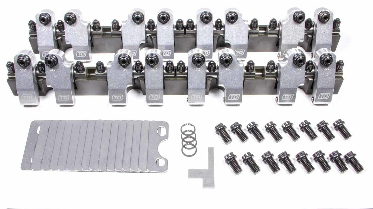 T And D Machine TDM2300-150/150 SBC Shaft Rocker Arm Kit - 1.5/1.5 Ratio