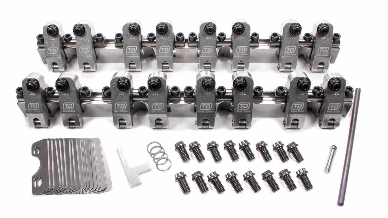 T And D Machine TDM10001-150/150 SBC 220 Sport Comp Shaft R/A Kit 1.50/1.50 Ratio