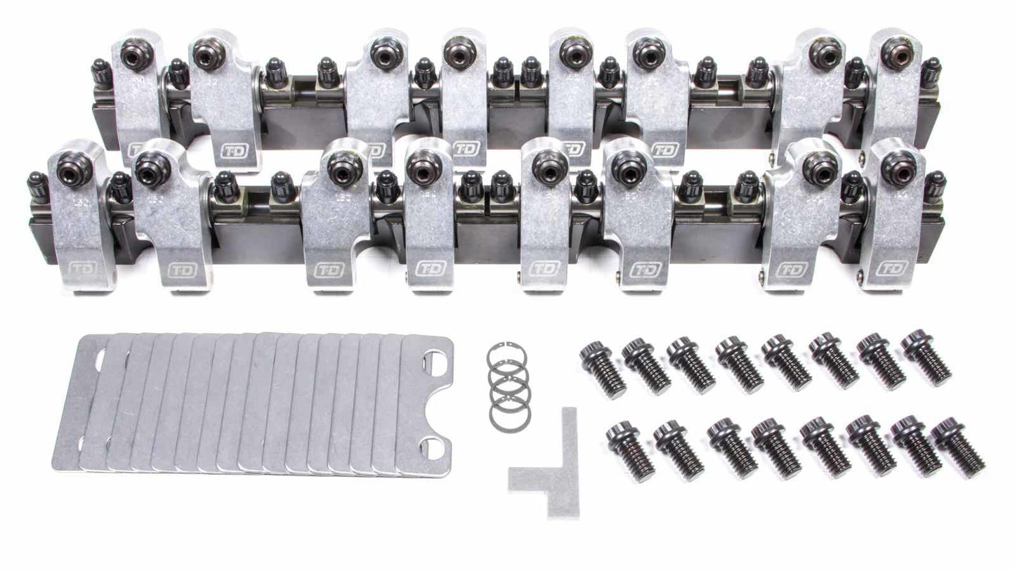 T And D Machine TDM2301-160/150 SBC Shaft Rocker Arm Kit - 1.6/1.5 Ratio