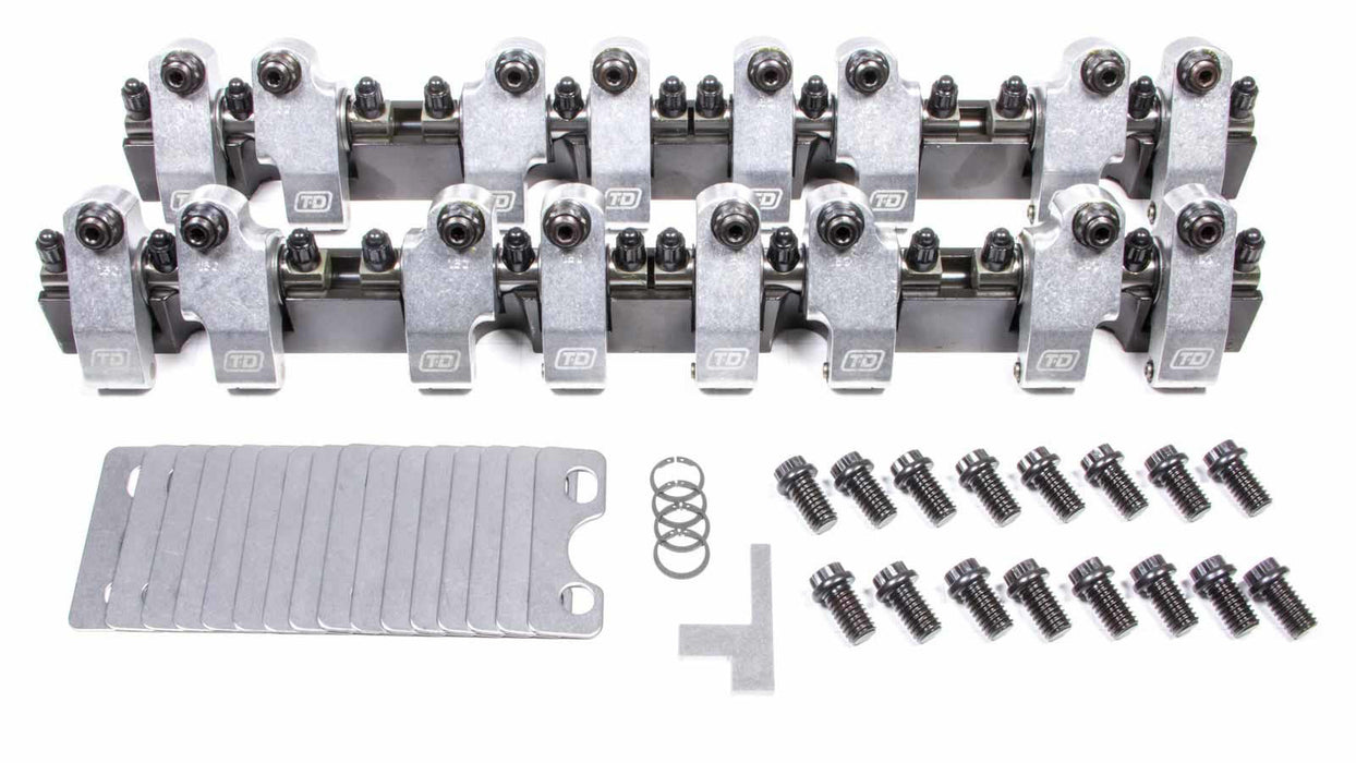 T And D Machine TDM2301-160/150 SBC Shaft Rocker Arm Kit - 1.6/1.5 Ratio