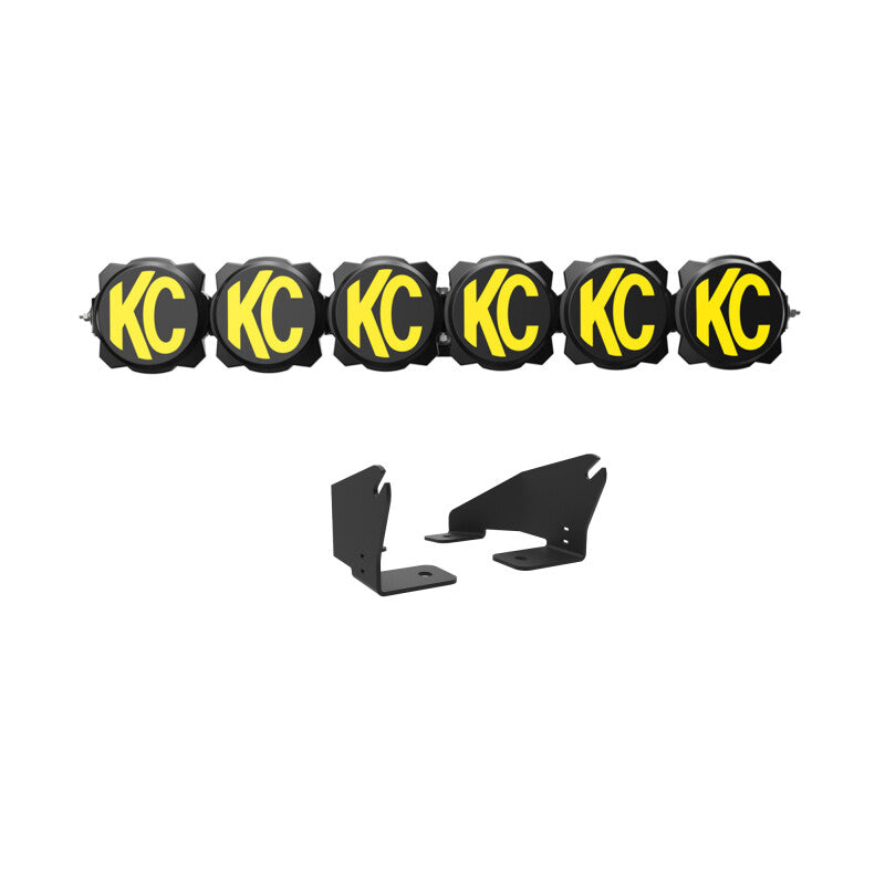 KC HiLiTES 91343 2022+ Polaris RZR Pro XP 39in. Pro6 Gravity LED 6-Light 120w Combo Beam