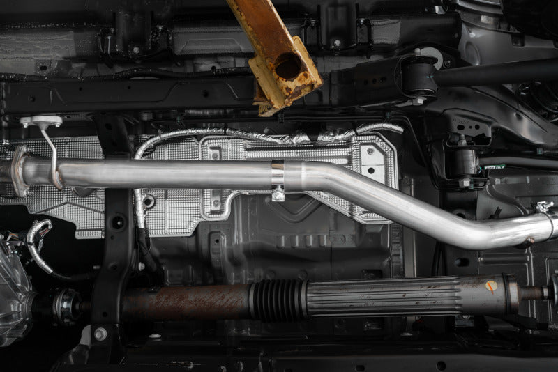 MBRP S5237304 21-Up Ford Bronco 2.3L/2.7L EcoBoost 2/4DR T304 Stainless Steel High Clearance Cat-back Exhaust