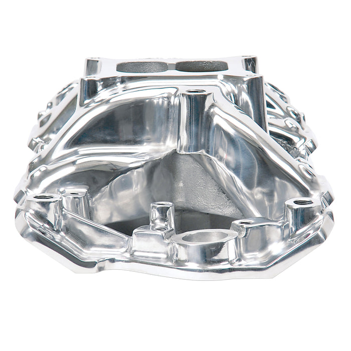 Edelbrock EDE75011 SBC Performer RPM A/G Manifold - Polished 7501