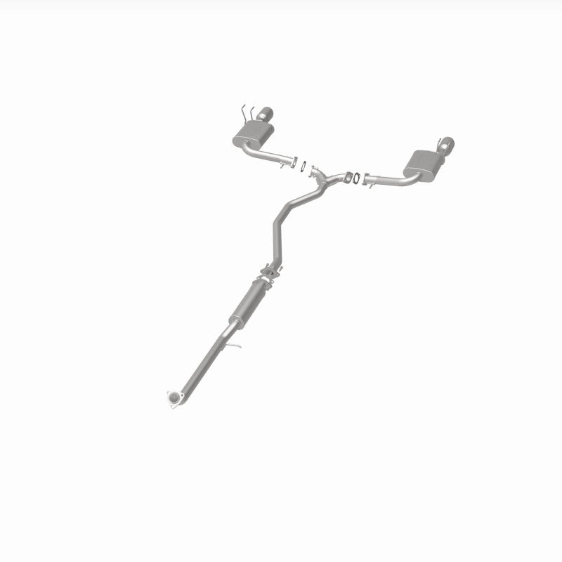 Magnaflow 19312 MagnaFlow Cat-Back 2016 Honda Civic (Sedan Only) 1.5L L4 Turbo 2.25in SS Dual Outlet