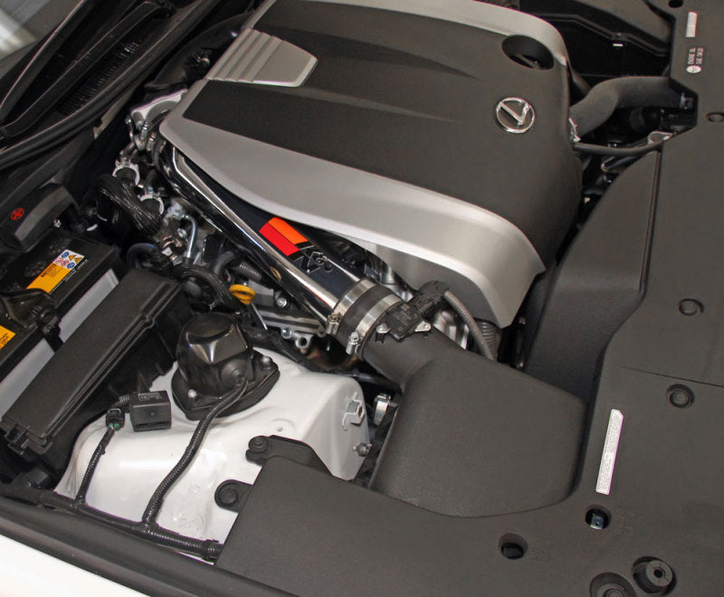 K&N Engineering 69-8704TP K&N 69 Series Performance Typhoon Intake Kit - Polished for 13-14 Lexus GS350 3.5L V6