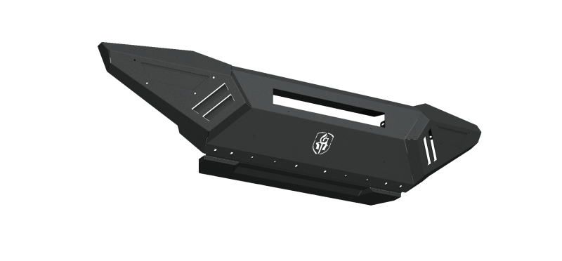 Road Armor 5183XFSPB 18-20 Jeep Wrangler JL SPARTAN Bolt-On Front Bumper Skid Plate Guard - Tex Blk
