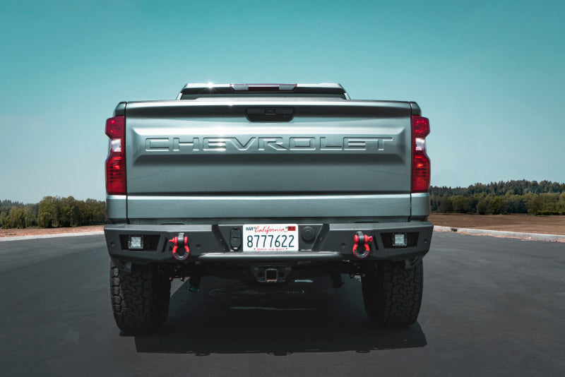 Body Armor 4x4 GM-2966 2019+ Chevy Silverado 1500 Ambush Series Rear Bumper